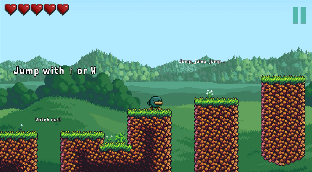 WorthSlum Screenshot - Jumping platforms